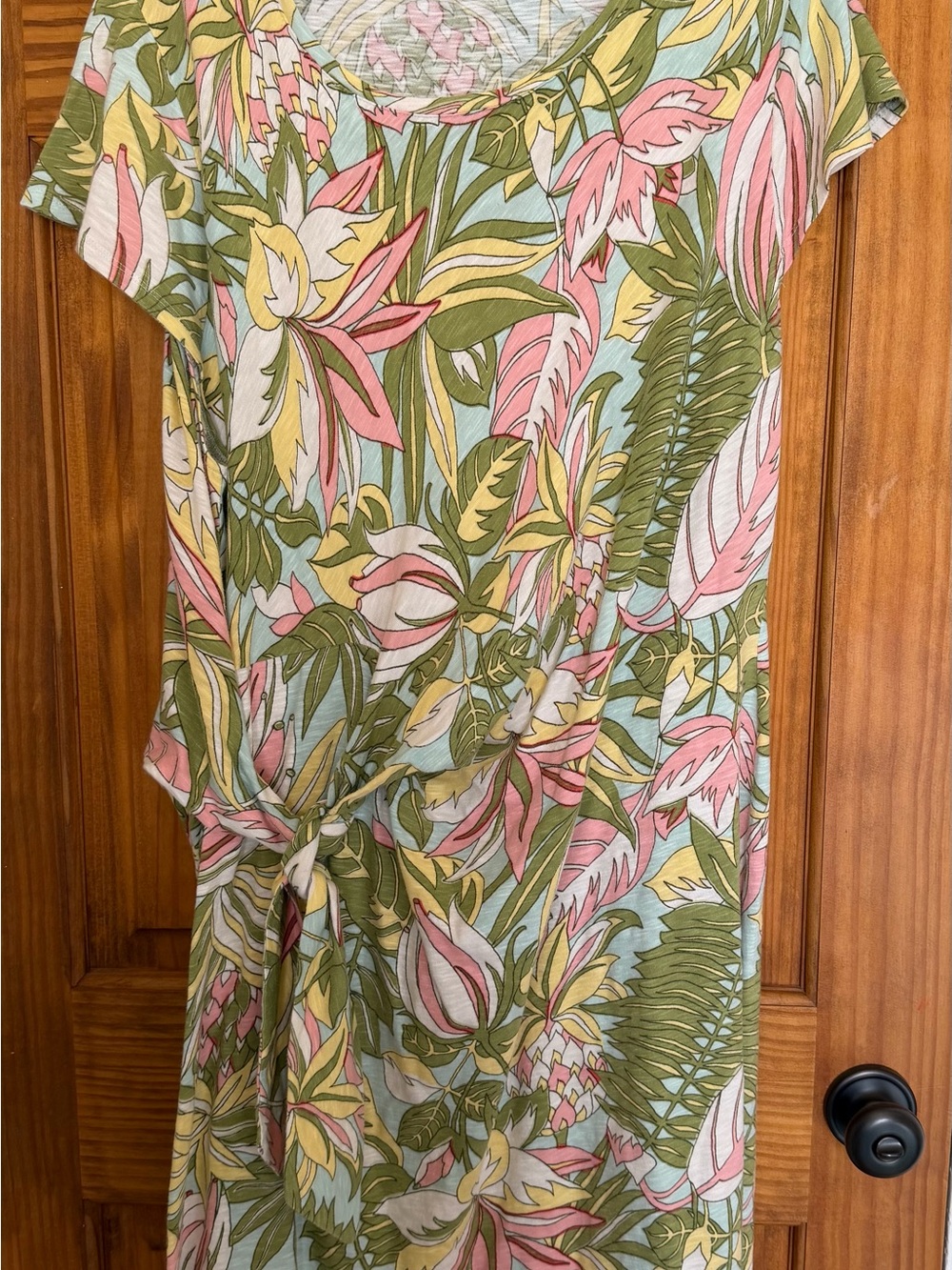 Talbots Plus 3x Petite Floral Print Shift Dress - Picture 2 of 9